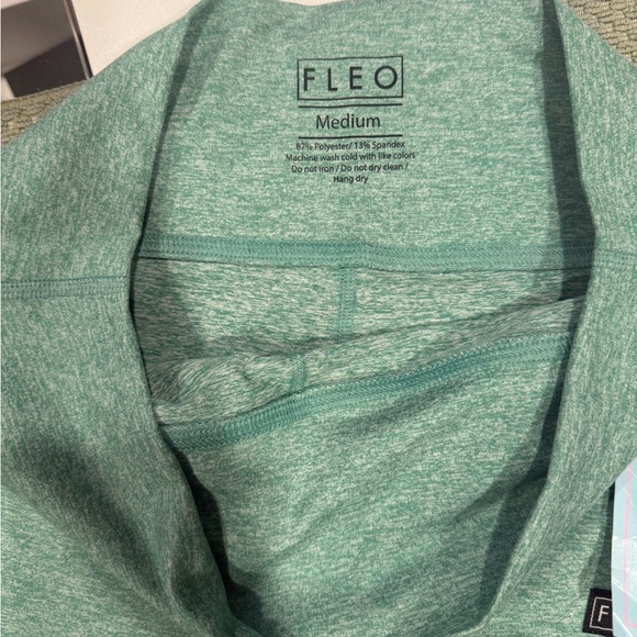 Fleo Women's Heather Mint Athletic Shorts. NWT. Might be Apex. Not sure tbh - Picture 3 of 4